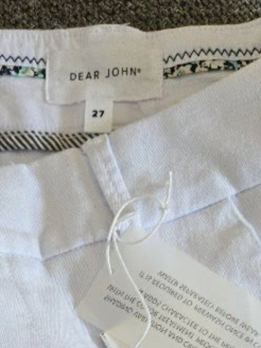 NWT Dear John South Hampton Shorts sz 27 (waist is 29 inch) - Picture 4 of 4